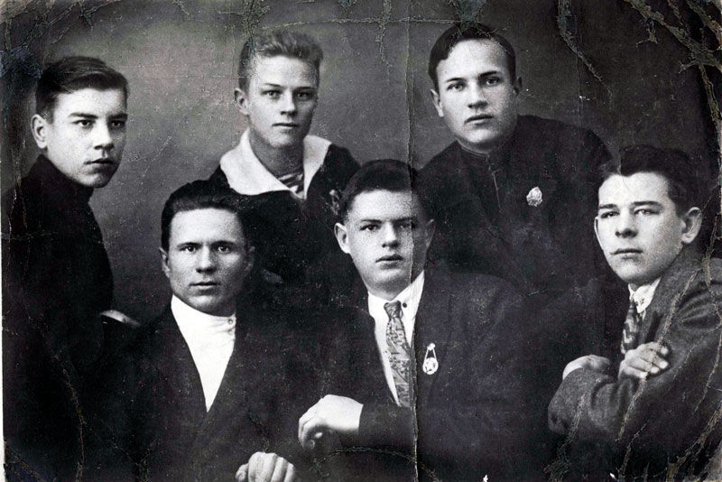 студенты техникума, 1932